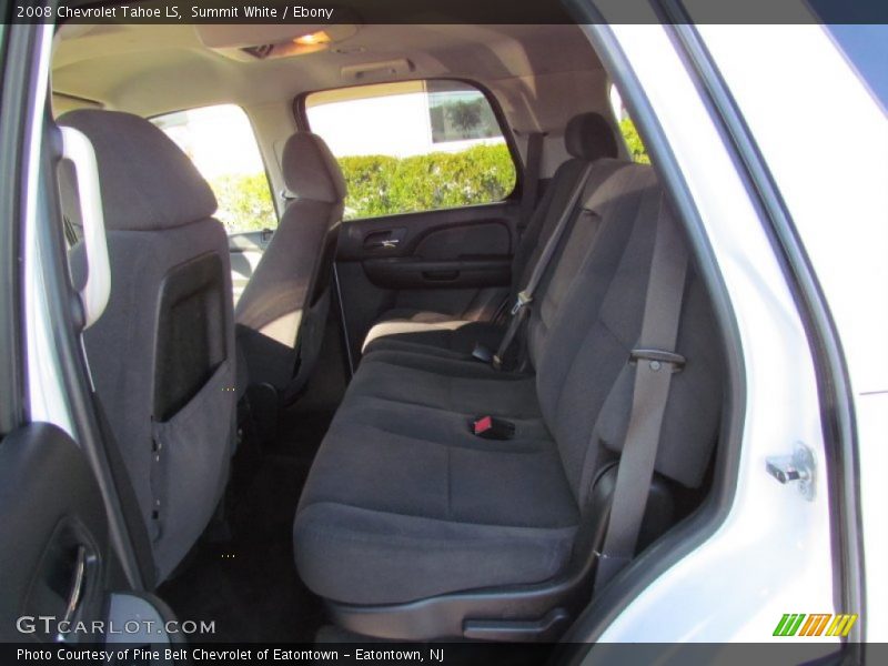 Summit White / Ebony 2008 Chevrolet Tahoe LS