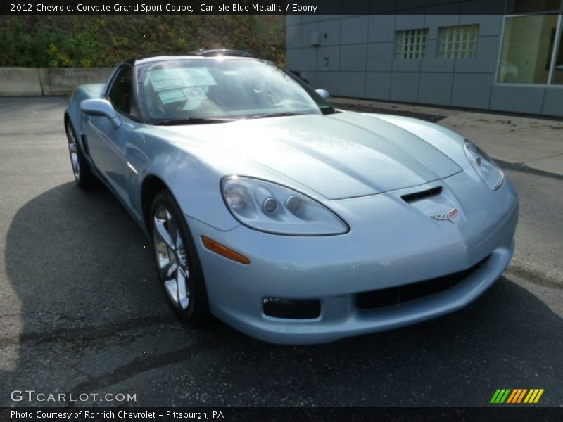  2012 Corvette Grand Sport Coupe Carlisle Blue Metallic