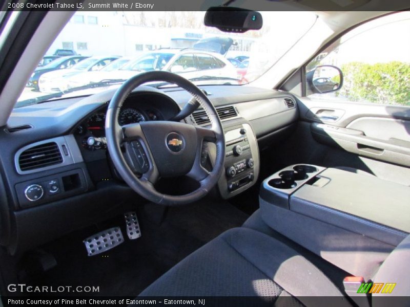 Summit White / Ebony 2008 Chevrolet Tahoe LS