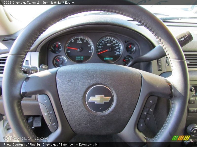 Summit White / Ebony 2008 Chevrolet Tahoe LS