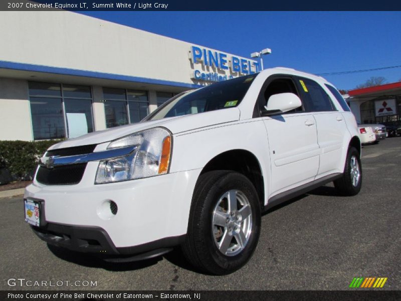 Summit White / Light Gray 2007 Chevrolet Equinox LT