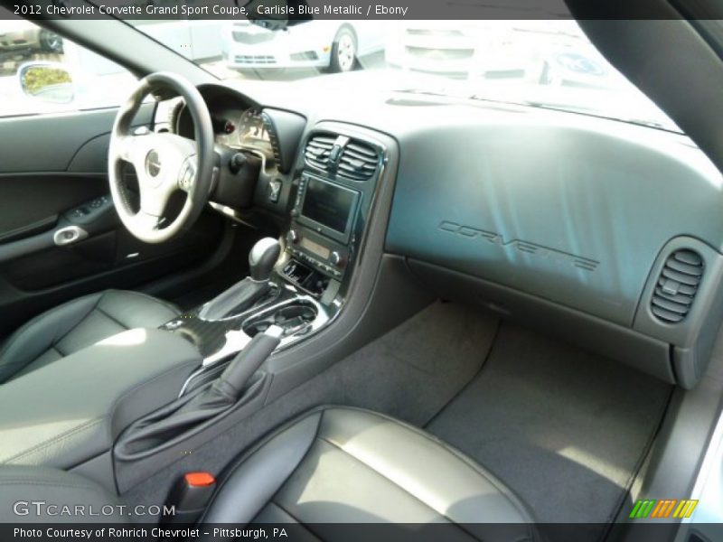 Dashboard of 2012 Corvette Grand Sport Coupe