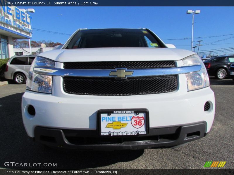Summit White / Light Gray 2007 Chevrolet Equinox LT