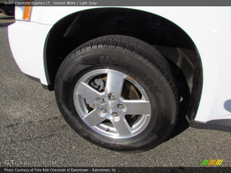 Summit White / Light Gray 2007 Chevrolet Equinox LT