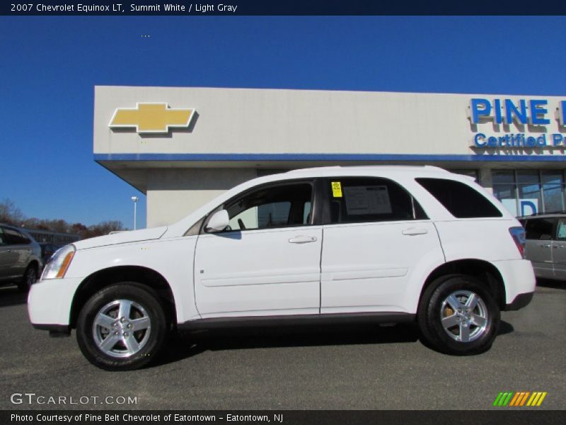 Summit White / Light Gray 2007 Chevrolet Equinox LT