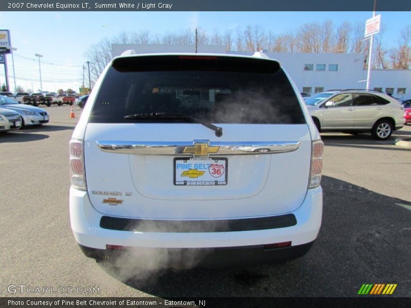 Summit White / Light Gray 2007 Chevrolet Equinox LT