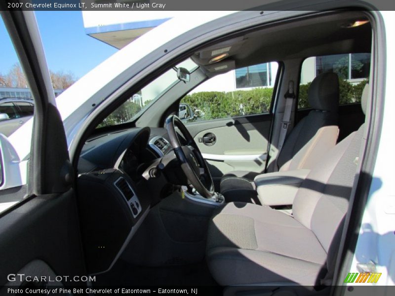 Summit White / Light Gray 2007 Chevrolet Equinox LT