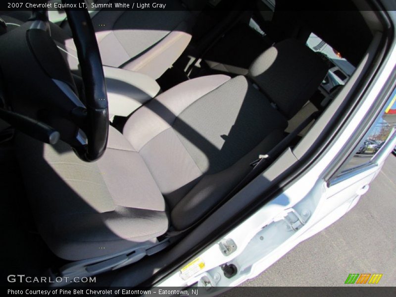 Summit White / Light Gray 2007 Chevrolet Equinox LT