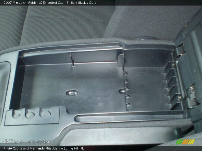 Brilliant Black / Slate 2007 Mitsubishi Raider LS Extended Cab