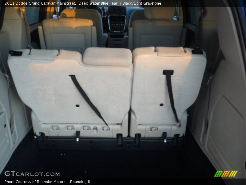 Deep Water Blue Pearl / Black/Light Graystone 2011 Dodge Grand Caravan Mainstreet