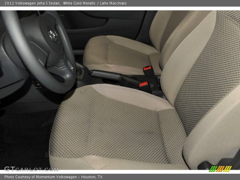 White Gold Metallic / Latte Macchiato 2011 Volkswagen Jetta S Sedan