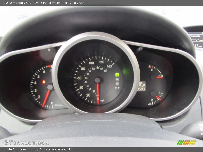  2010 CX-7 i SV i SV Gauges
