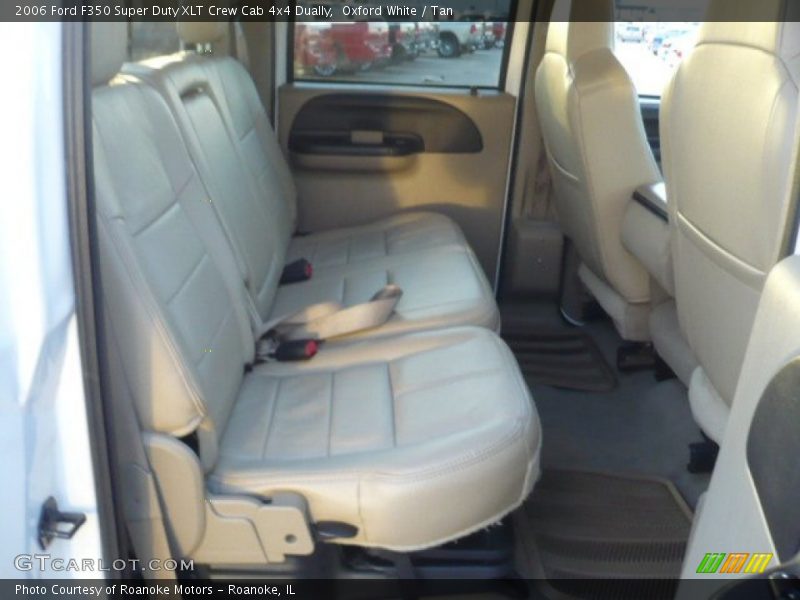 Oxford White / Tan 2006 Ford F350 Super Duty XLT Crew Cab 4x4 Dually