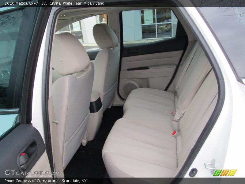 Crystal White Pearl Mica / Sand 2010 Mazda CX-7 i SV