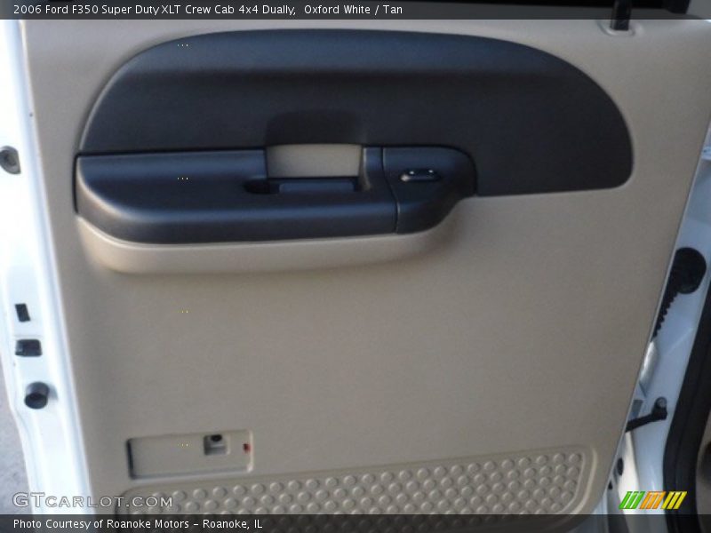 Oxford White / Tan 2006 Ford F350 Super Duty XLT Crew Cab 4x4 Dually