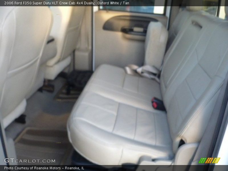 Oxford White / Tan 2006 Ford F350 Super Duty XLT Crew Cab 4x4 Dually