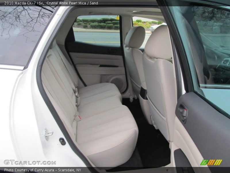 Crystal White Pearl Mica / Sand 2010 Mazda CX-7 i SV