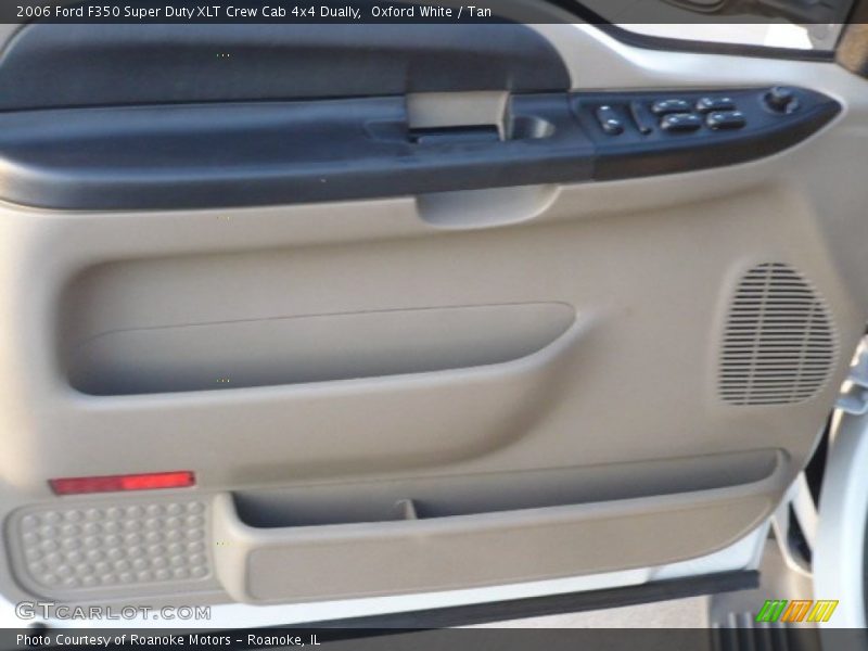 Oxford White / Tan 2006 Ford F350 Super Duty XLT Crew Cab 4x4 Dually