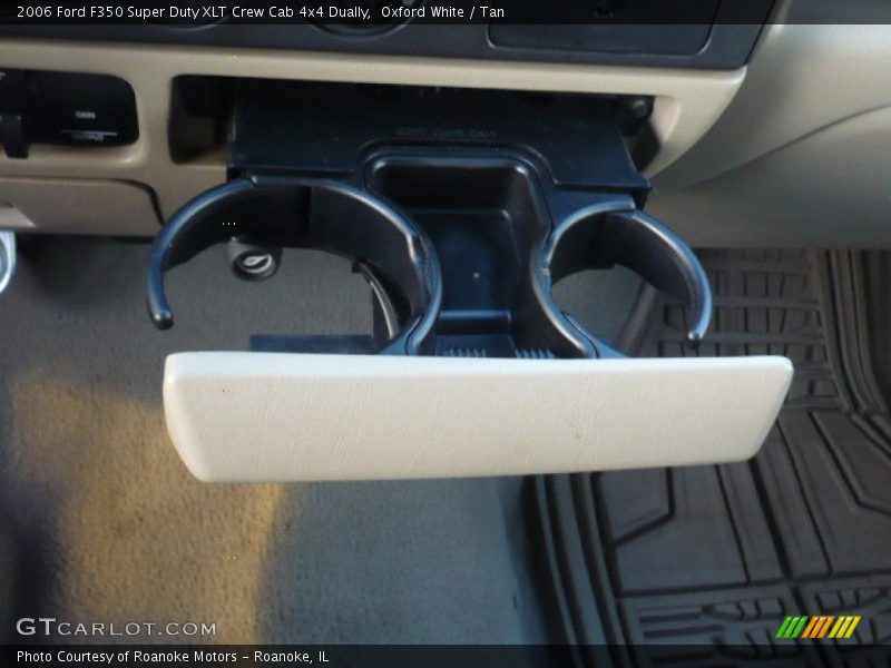 Oxford White / Tan 2006 Ford F350 Super Duty XLT Crew Cab 4x4 Dually