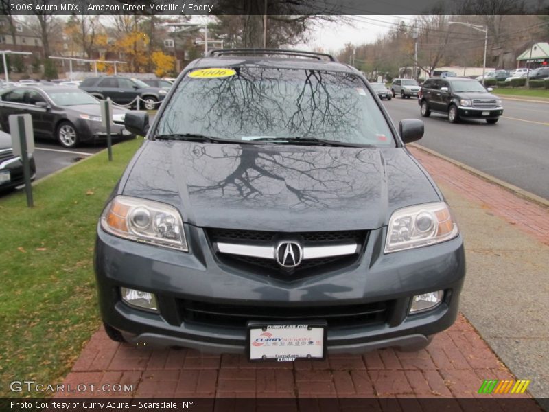 Amazon Green Metallic / Ebony 2006 Acura MDX