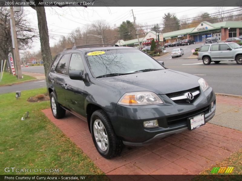 Amazon Green Metallic / Ebony 2006 Acura MDX