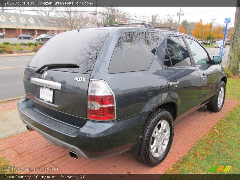 Amazon Green Metallic / Ebony 2006 Acura MDX