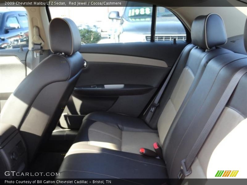 Red Jewel / Cocoa/Cashmere 2009 Chevrolet Malibu LTZ Sedan