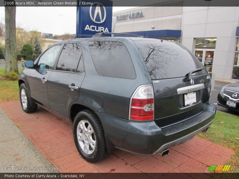 Amazon Green Metallic / Ebony 2006 Acura MDX