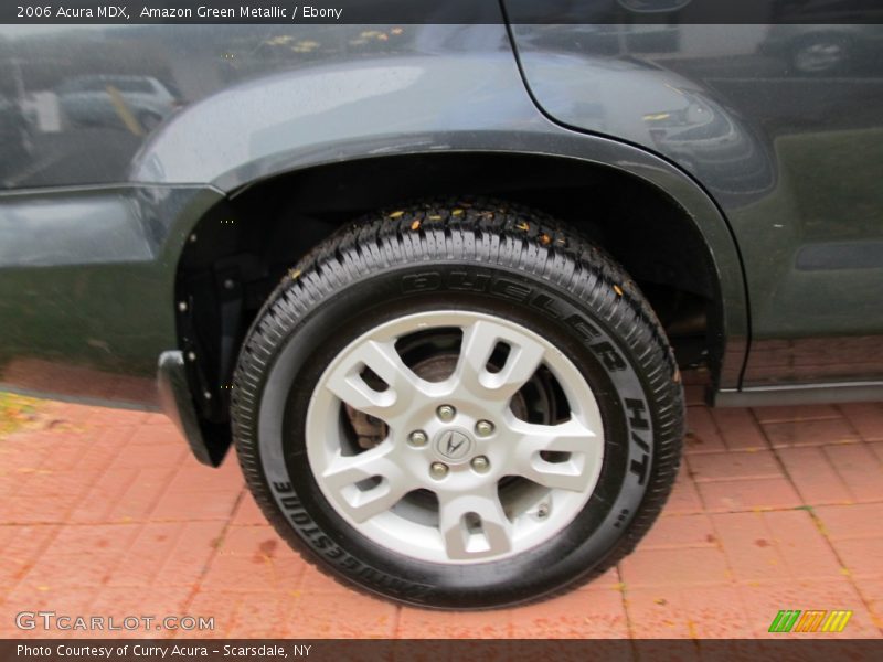 Amazon Green Metallic / Ebony 2006 Acura MDX