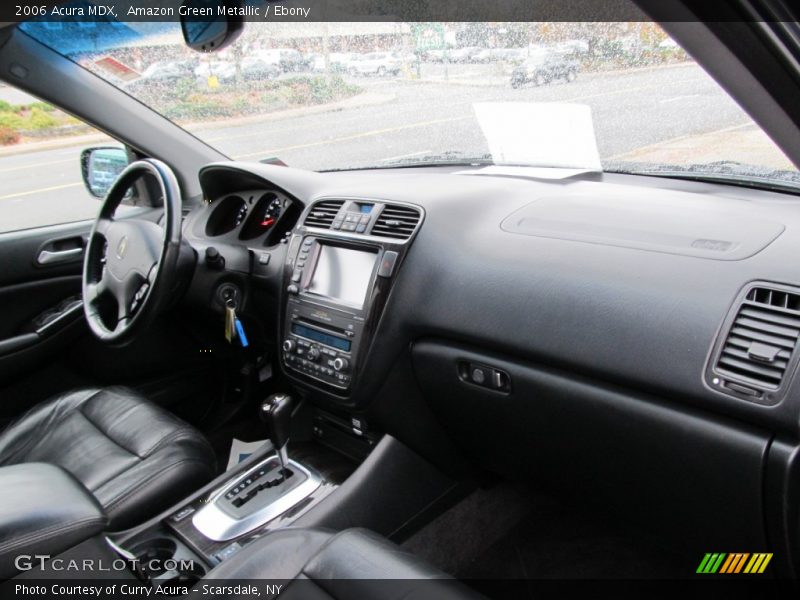 Amazon Green Metallic / Ebony 2006 Acura MDX