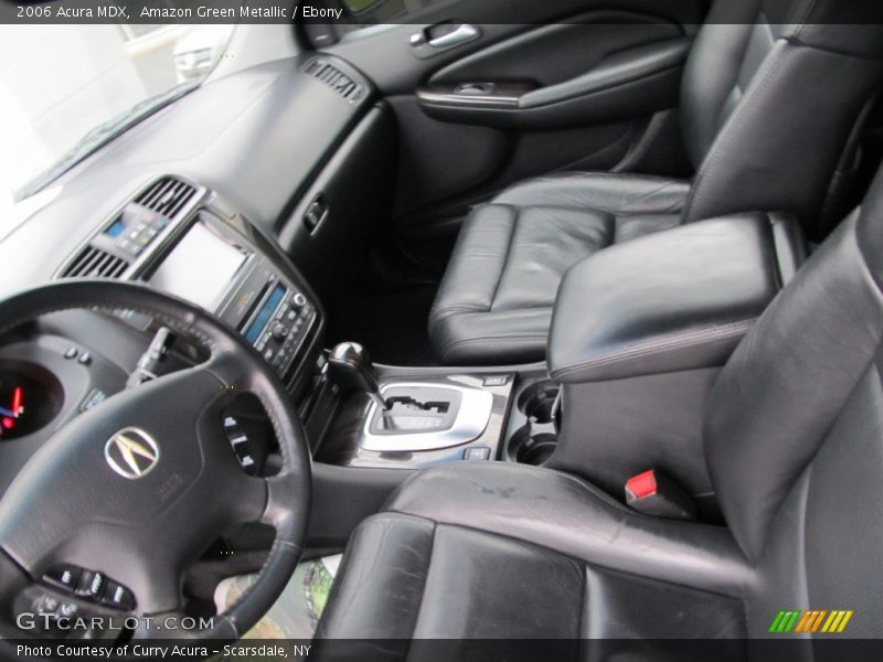 Amazon Green Metallic / Ebony 2006 Acura MDX