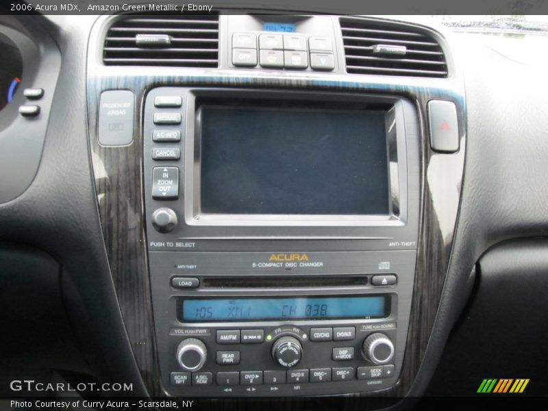 Amazon Green Metallic / Ebony 2006 Acura MDX