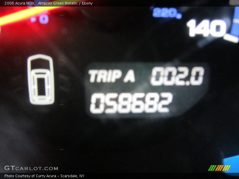 Amazon Green Metallic / Ebony 2006 Acura MDX