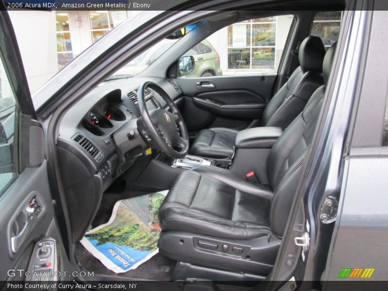 Amazon Green Metallic / Ebony 2006 Acura MDX