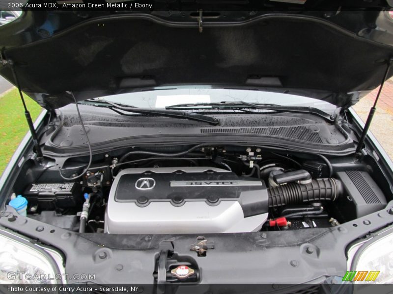 Amazon Green Metallic / Ebony 2006 Acura MDX