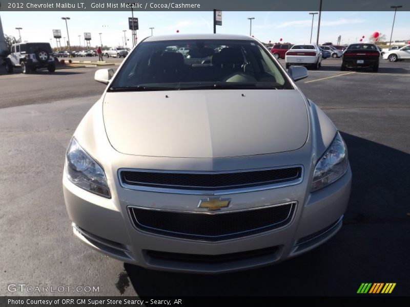 Gold Mist Metallic / Cocoa/Cashmere 2012 Chevrolet Malibu LT
