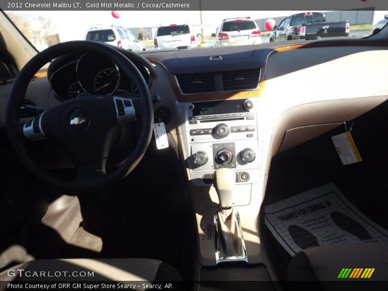 Gold Mist Metallic / Cocoa/Cashmere 2012 Chevrolet Malibu LT