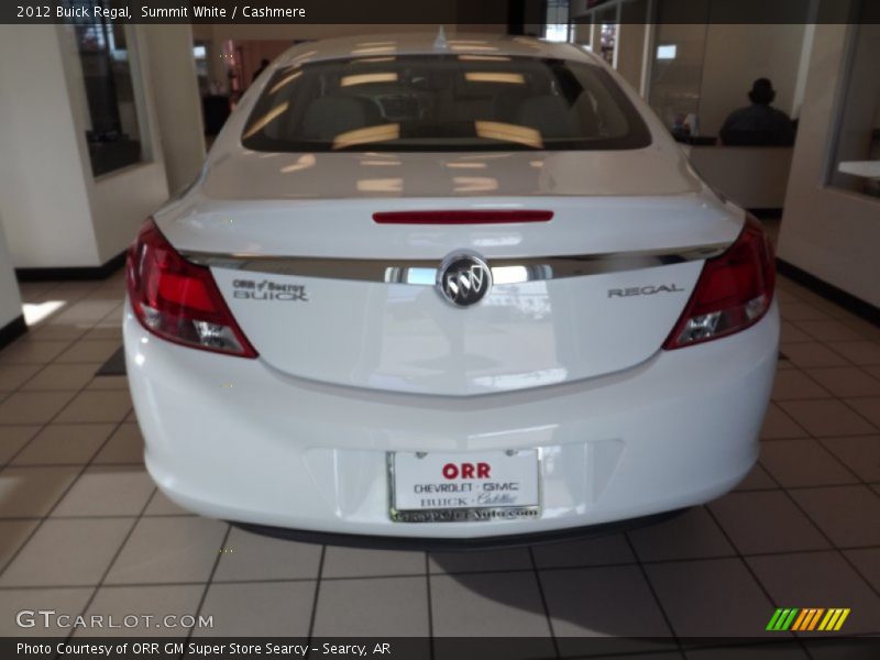 Summit White / Cashmere 2012 Buick Regal