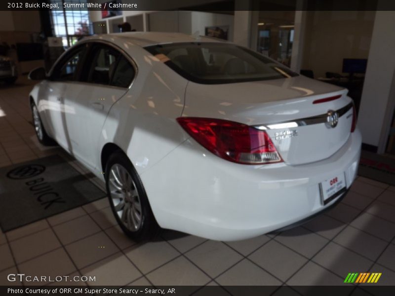 Summit White / Cashmere 2012 Buick Regal
