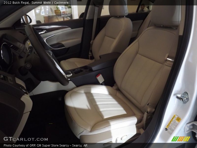 Summit White / Cashmere 2012 Buick Regal