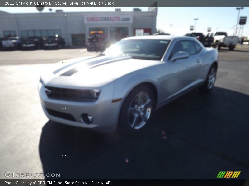 Silver Ice Metallic / Black 2012 Chevrolet Camaro LT Coupe