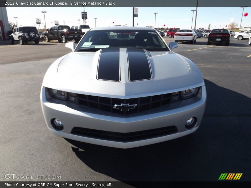 Silver Ice Metallic / Black 2012 Chevrolet Camaro LT Coupe
