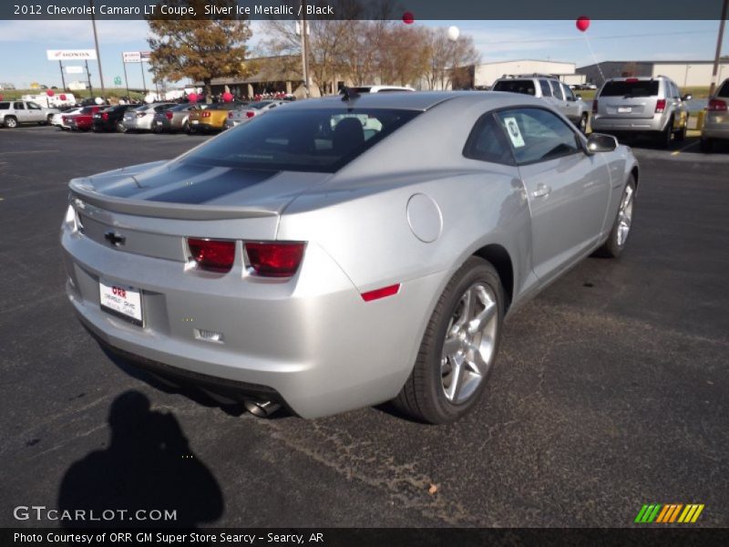 Silver Ice Metallic / Black 2012 Chevrolet Camaro LT Coupe