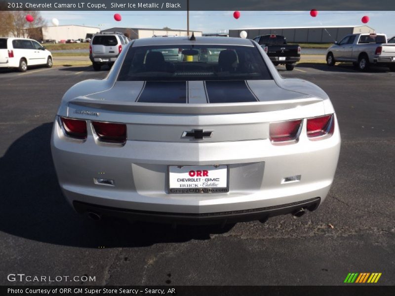Silver Ice Metallic / Black 2012 Chevrolet Camaro LT Coupe