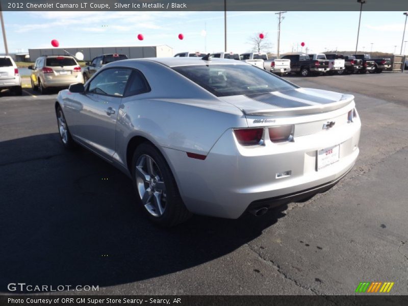 Silver Ice Metallic / Black 2012 Chevrolet Camaro LT Coupe
