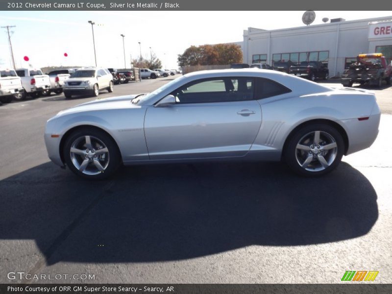 Silver Ice Metallic / Black 2012 Chevrolet Camaro LT Coupe