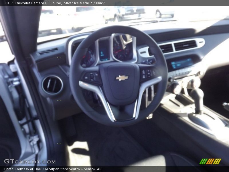 Silver Ice Metallic / Black 2012 Chevrolet Camaro LT Coupe