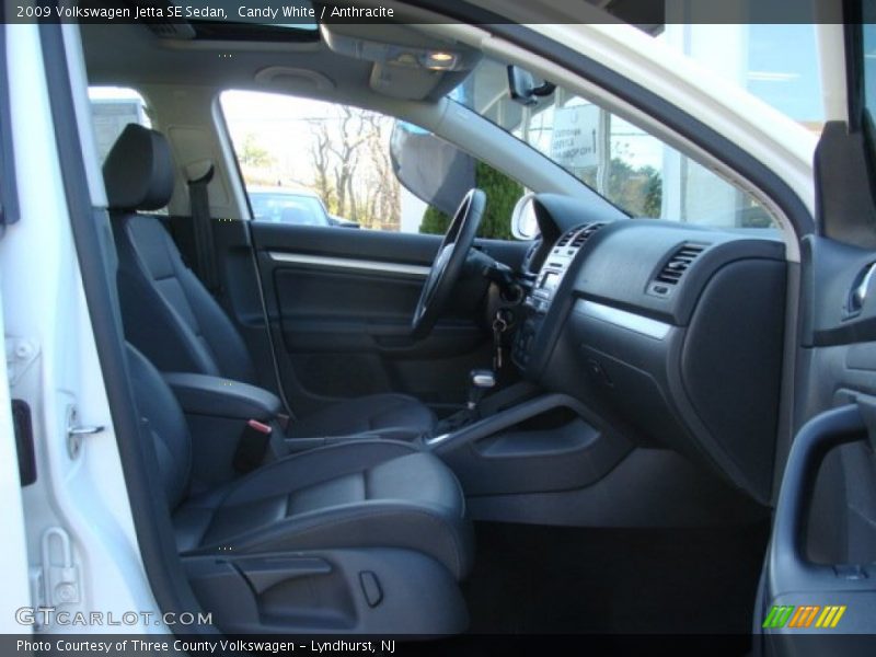 Candy White / Anthracite 2009 Volkswagen Jetta SE Sedan