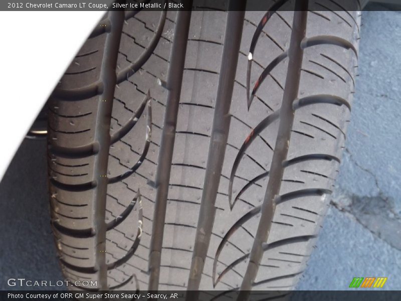 Silver Ice Metallic / Black 2012 Chevrolet Camaro LT Coupe