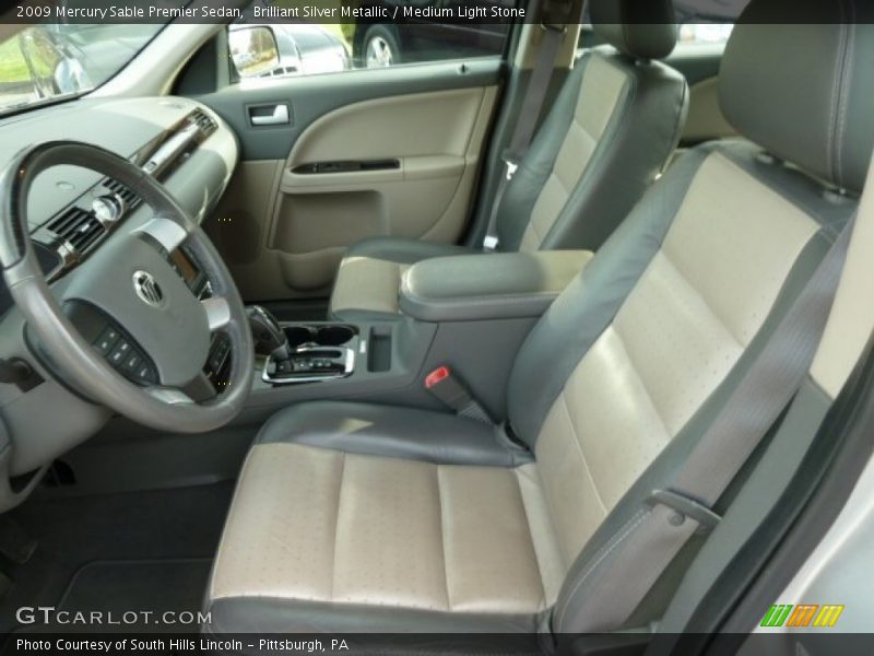  2009 Sable Premier Sedan Medium Light Stone Interior